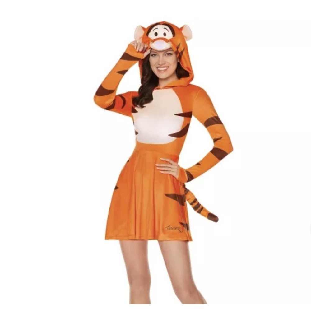 Tigger Dress Costume Adult XS Winnie the Pooh Cosplay Halloween
